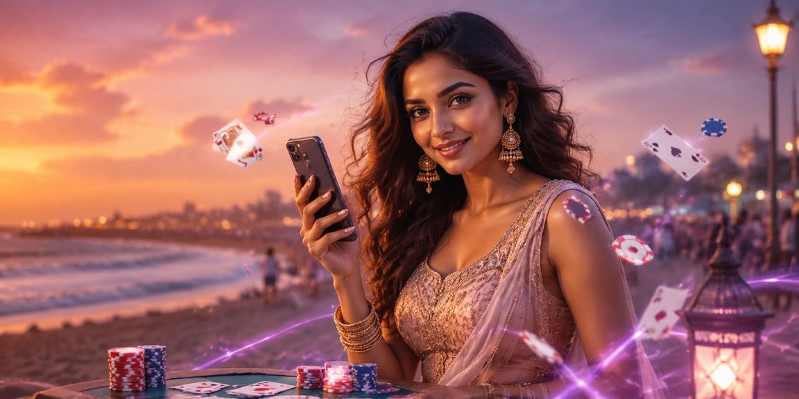 Players enjoying Andar Bahar card game in India